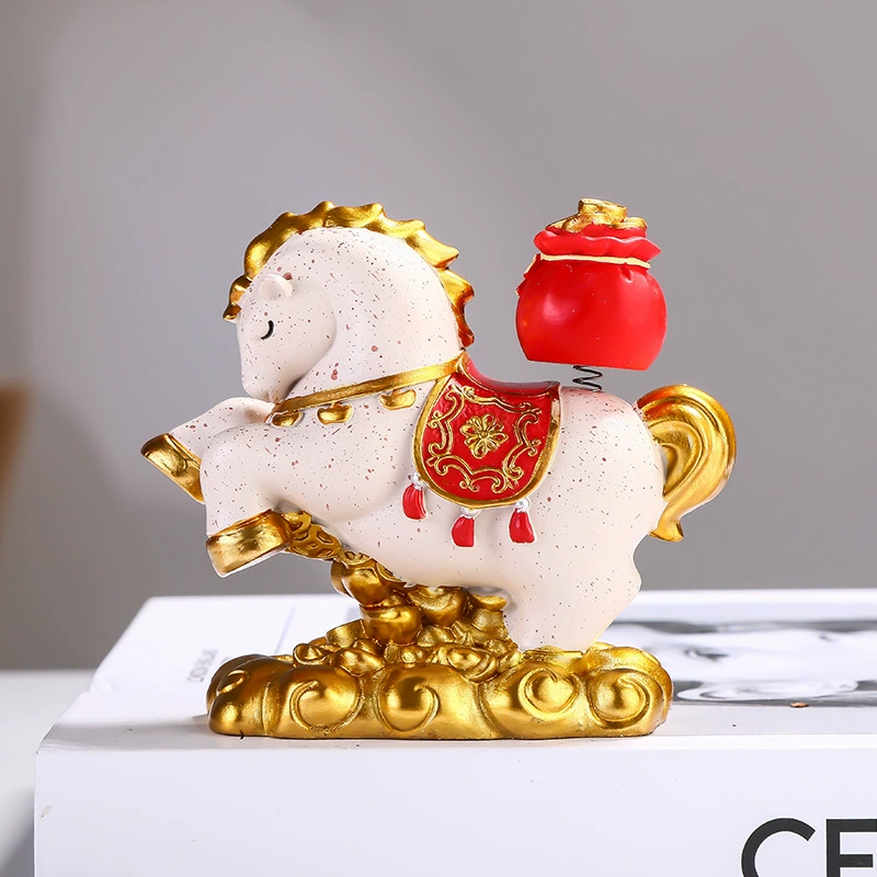 Cute mascot, table pony, Birthday gift, year mascot