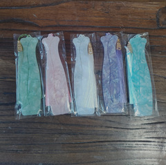 古箏指甲收納板纏繞卡琵琶指甲膠布收納卡旗袍復古纏繞卡方便收納