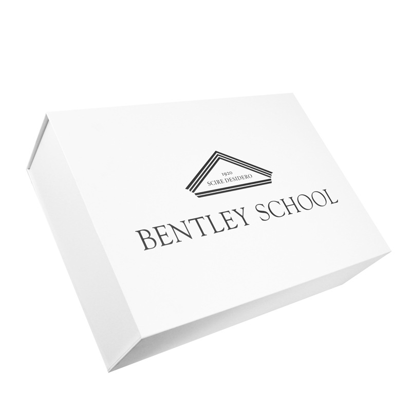 明莱批发服饰服装折叠包装盒定 做外贸一片式折叠盒翻盖创意礼盒