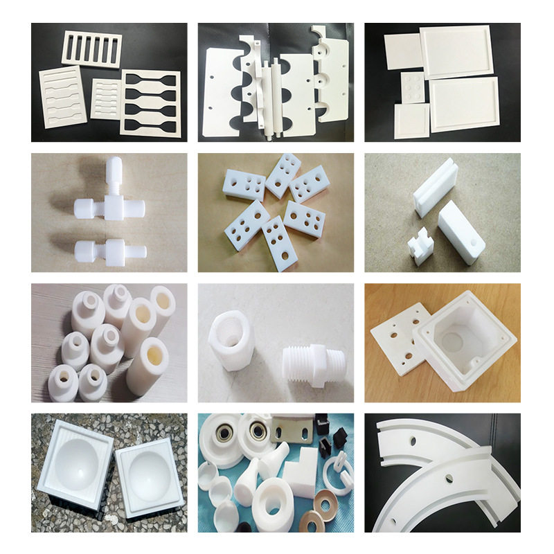 特氟龙ESD全防静电黑色四氟板铁氟龙板PTFE聚四氟乙烯板定 制加工