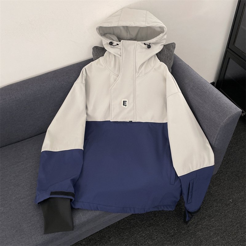 Snowboard Fleece-Lined Ski Jacket Unisex 2025 New Windproof Loose Outdoor Sports Snow Pants Waterproof Ski Jacket