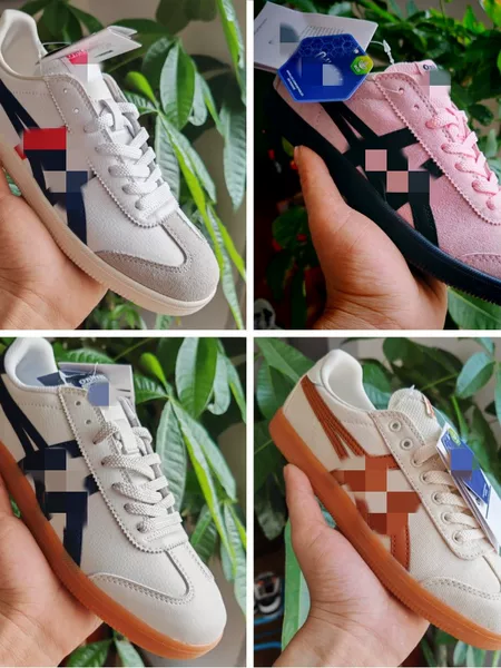 【Putian Cross-Border】Tiger Retro German Training Shoes Tokuten Breathable Sports Casual Shoes for Men and Women German Training Shoes for Men