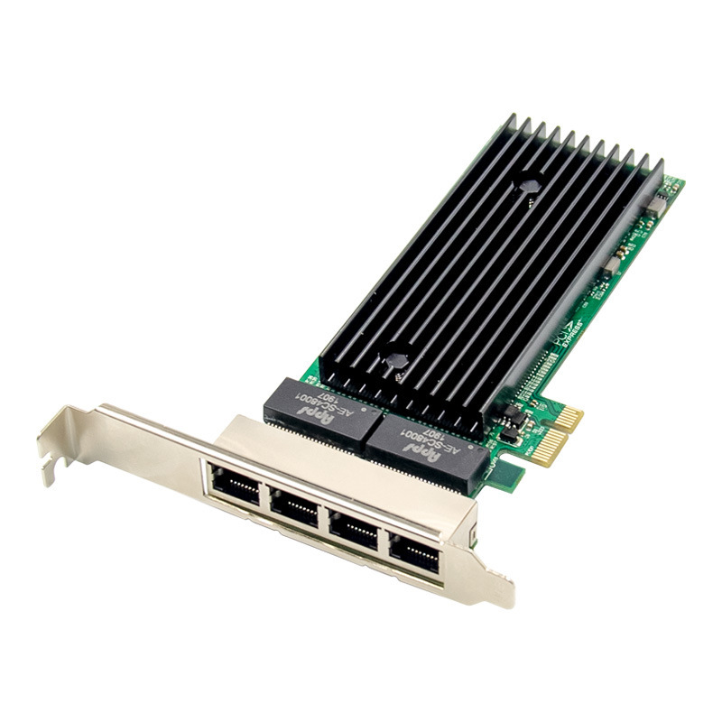 E1G44ET2 PCI-e X1 RJ45 Server NETwork Card 82576 GiGabit Four Port EthernET Adapter