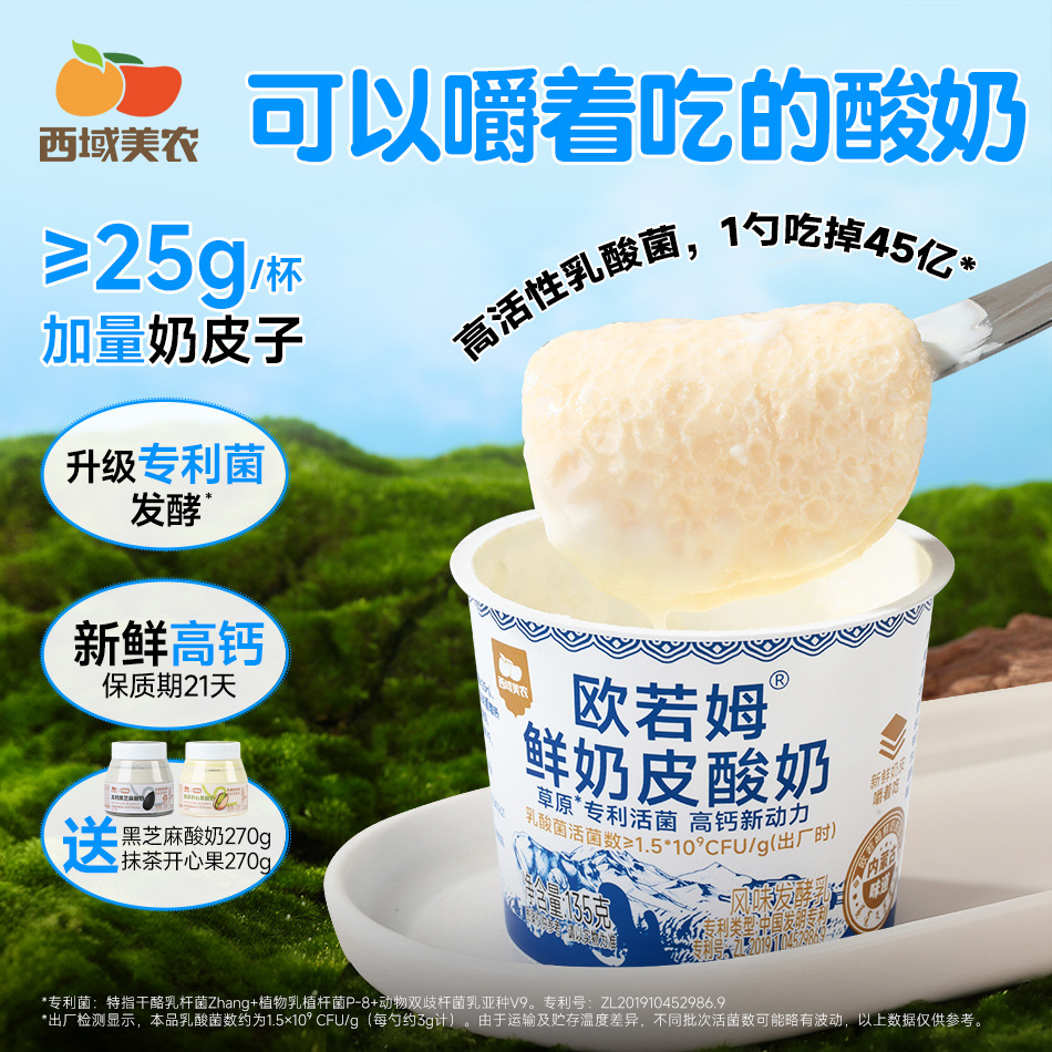 西域美农草原烤酸奶