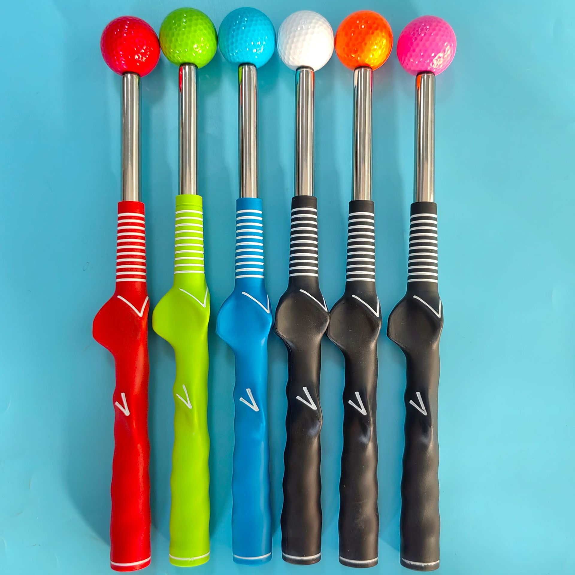 골프 개폐식 스윙 스틱 골프 스윙 연습기 스윙 스틱 자세 훈련 용품