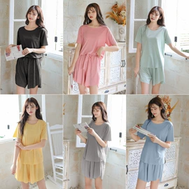 休闲裤;女士家居服;时尚休闲套装