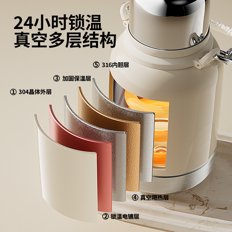 尚泰2025网红新款学生大容量不锈钢316L时尚潮酷拎手保温壶便携|undefined