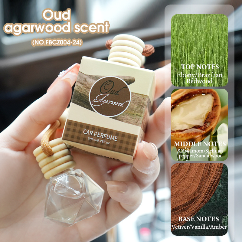 Transfronterizo FORMBO automóvil colgante botella de perfume para automóviles para eliminar olor perfumado joyas perfumes comercio exterior al por mayor