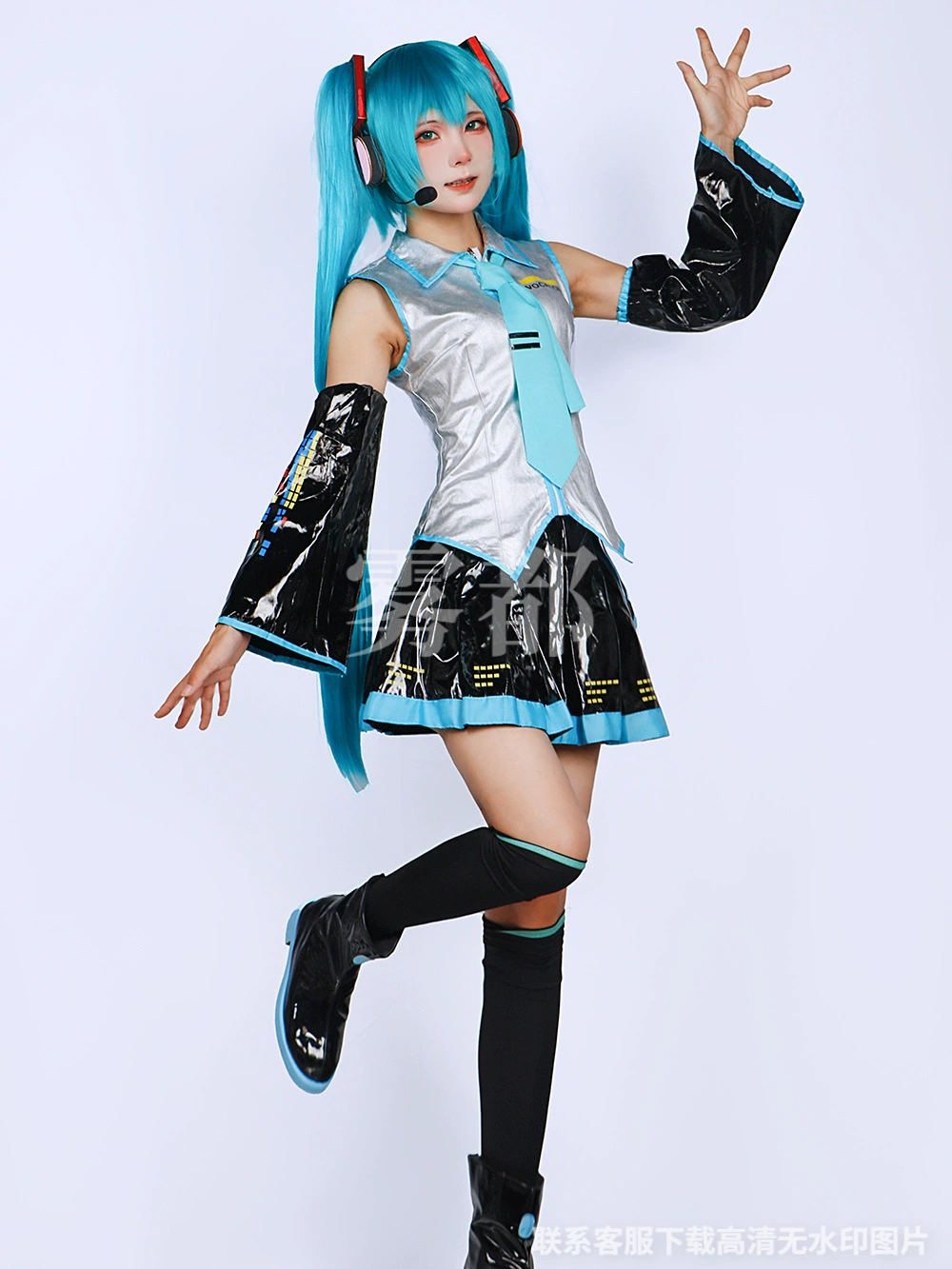 雾都虚拟偶像cos服公式服漆皮cosplay女装二次元动漫少女JK服全套