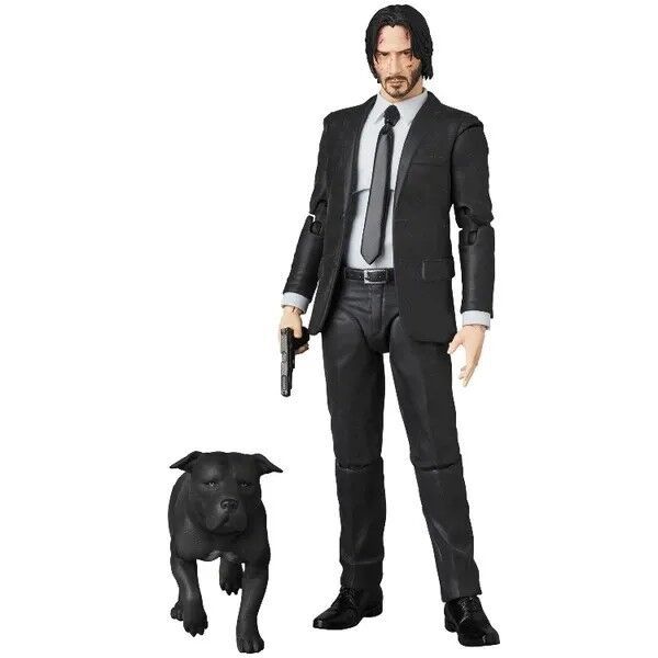 MAFEX085 búsqueda rápida John Wick hecho a mano conjunto móvil modelo decoración periférica decoración muñeca regalo