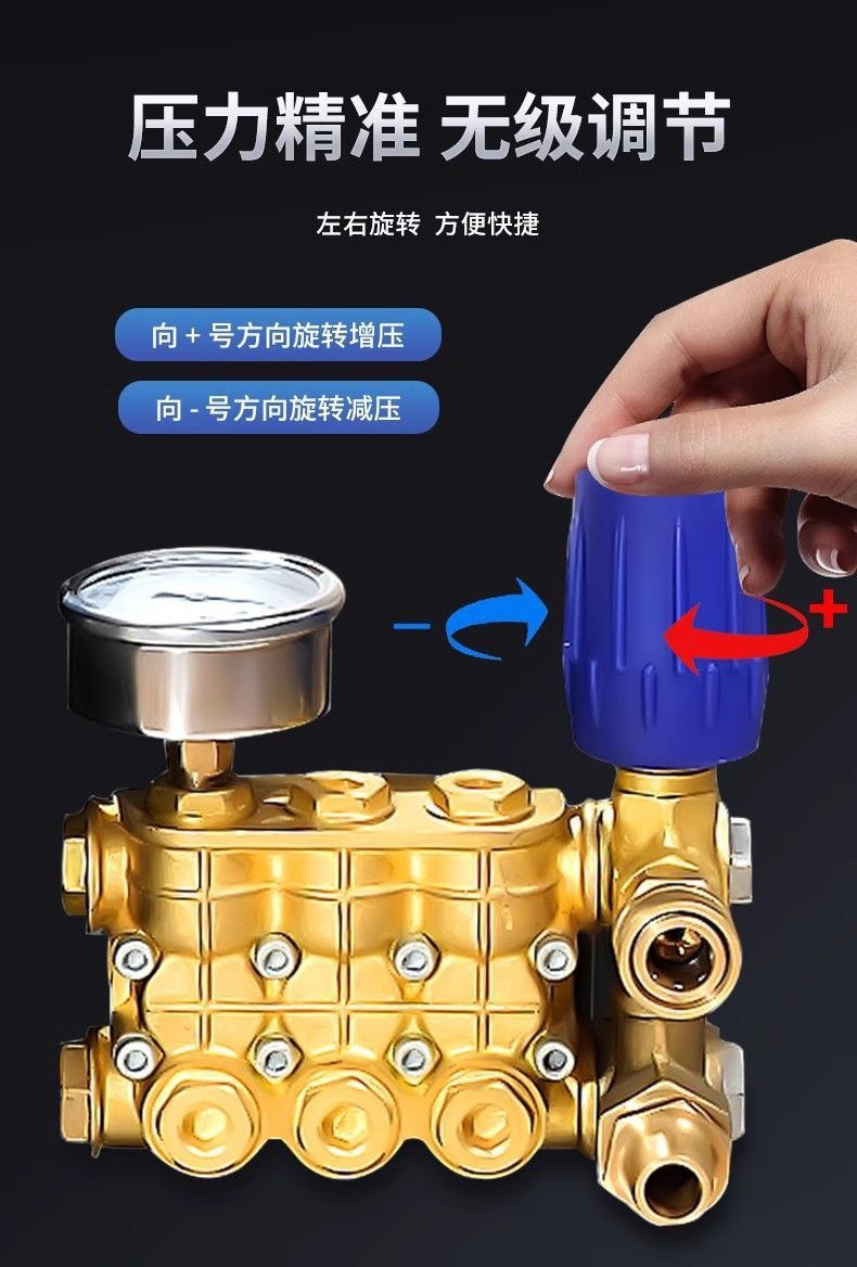 Black Cat Ideal Diesel Gasoline High-Pressure Car Washer High-Power Cleaning Machine Commercial Industrial Grade Water Gun Pipe Cleaning