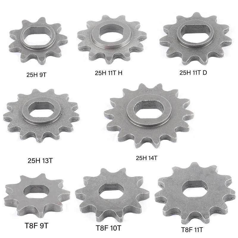 Wholesale 25H T8F Motor Sprocket Suitable for Razor Mx500 Mx650 Sx500 My1020 Rsf650