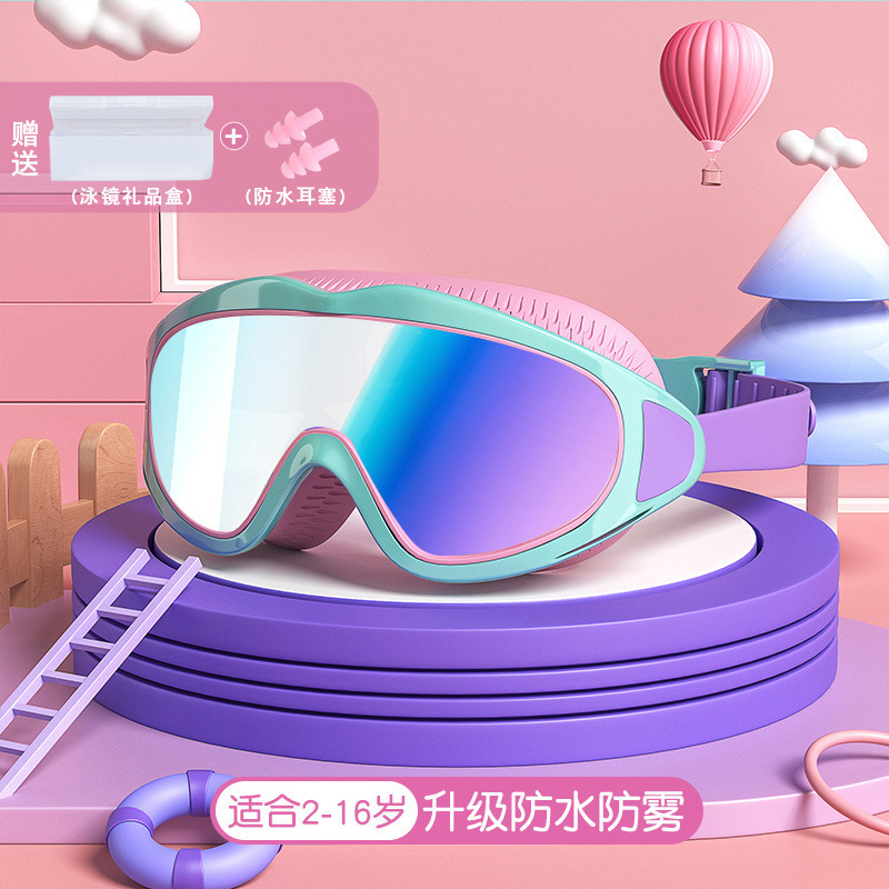 화려한 핑크와 블루