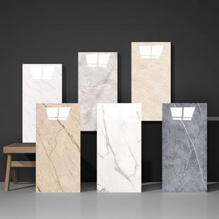 Cross-Border Export Imitation Tile Wall Stickers Wallpaper Small Size Opp Packaging Self-Adhesive Waterproof Marble Sticker Decoration