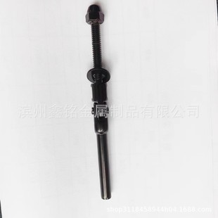 Stainless steel electrophoresis black swing connector wire rope accessories railing accessories manufacturers source cross-border supply