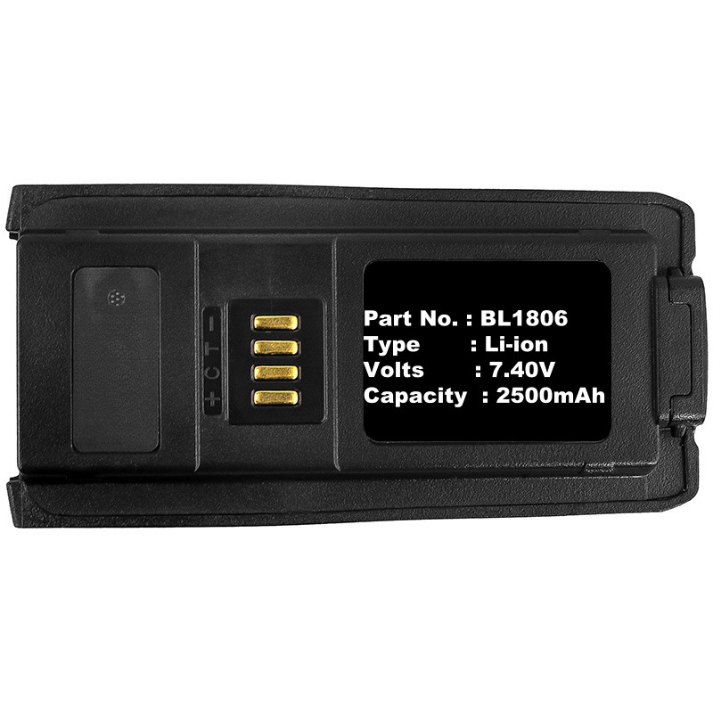 对讲机电池适用HYT BL1806   Hytera BL2505  PT580H Plus