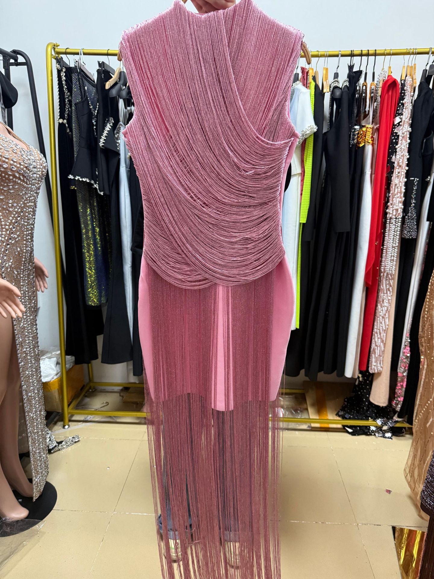 2026 New European and American Women's Dress Sets, Formal Dresses, Cross-Border Foreign Trade Export Supply Wholesale Sexy Dress