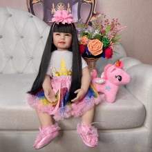 60厘米四牙宝宝 长发公主洋娃娃