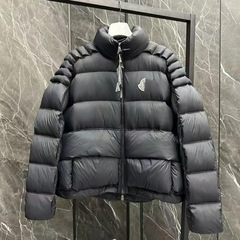 25秋冬正确版M蒙家羽绒服男女高版本联名款立领大标通勤保暖外套