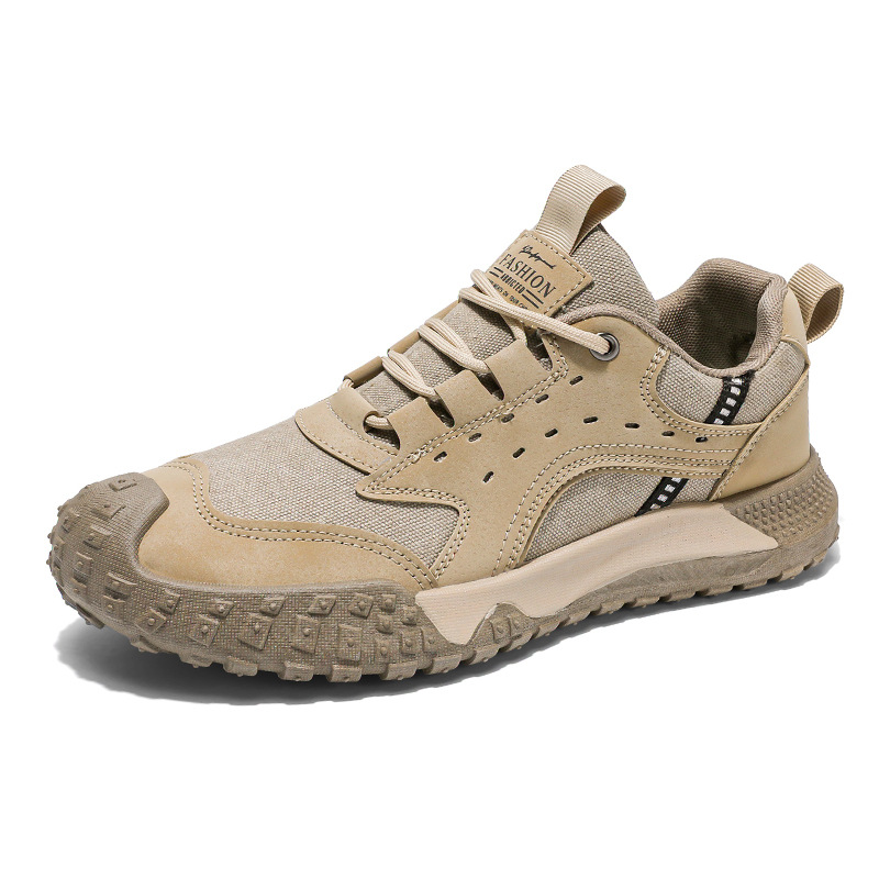 Zapatos de hombre 2026 primavera nuevo sitio de construcción al aire libre zapatos de moda zapatos deportivos antideslizantes y resistentes al desgaste zapatos de montaña ligeros para hombre image 6