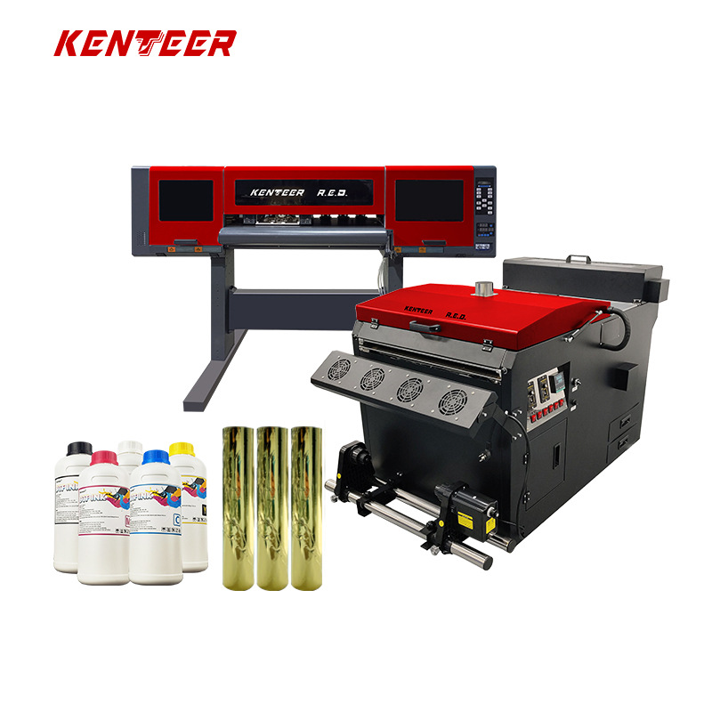 60cm白墨烫画烫金方案4头T恤服白墨烫画打印机服装烫画机