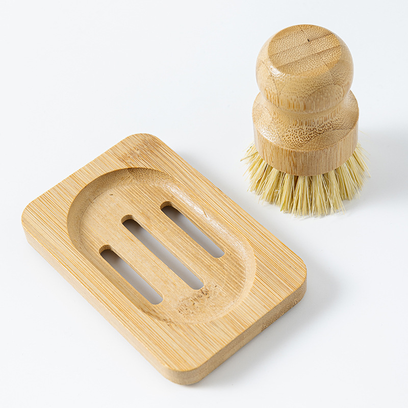 Nanzhu 사이잘삼 + 직사각형 대나무 홀더