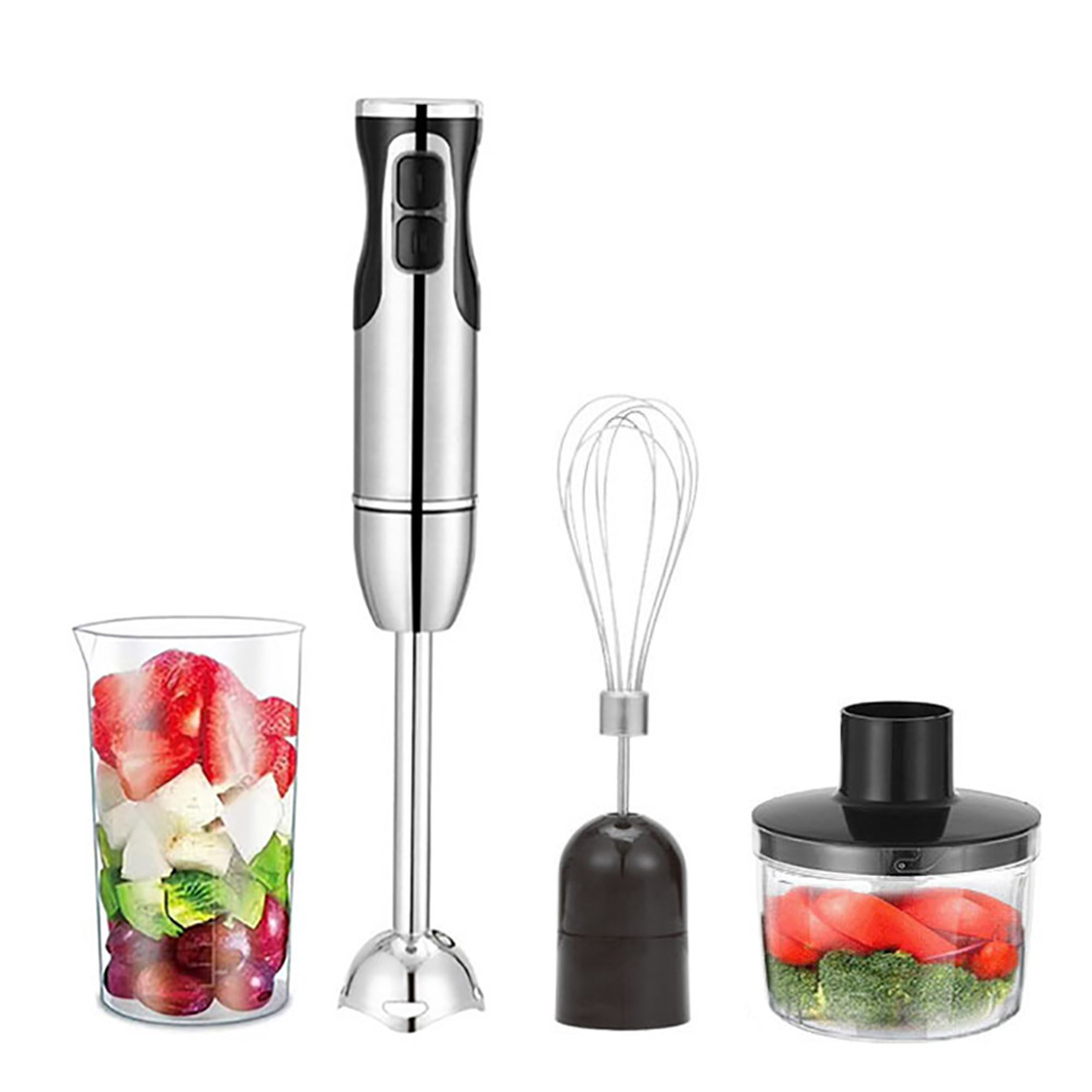 Barra de cocina de mano, mezclador de engranaje ajustable de acero inoxidable, mezclador de cocina de alimentos complementarios, mezclador hand blender