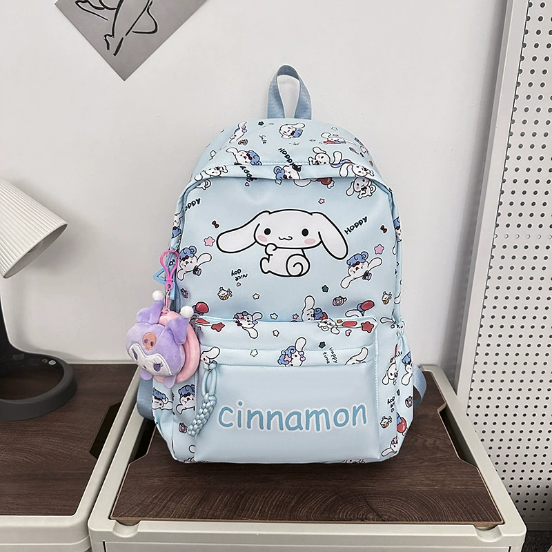 Рюкзак (Sanrio) мультяшный объёмный школьный рюкзак для подростков и школьников, с аксессуаром (опц.)