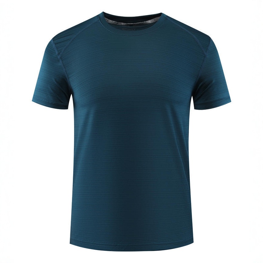 Camiseta helada al por mayor ropa de trabajo impresa LOGO publicidad camiseta cultural de verano cuello redondo de manga corta ropa de secado rápido t
