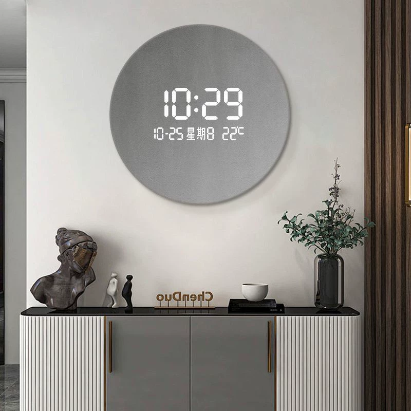 Креативные декоративные настенные часы, подвесные часы без перфорации, домашние часы для гостиной, современные простые настенные часы, бесшумные