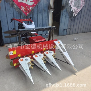 苜蓿牧草收割机 宽幅艾草割倒机 手推自走式柴油汽油割晒机价格