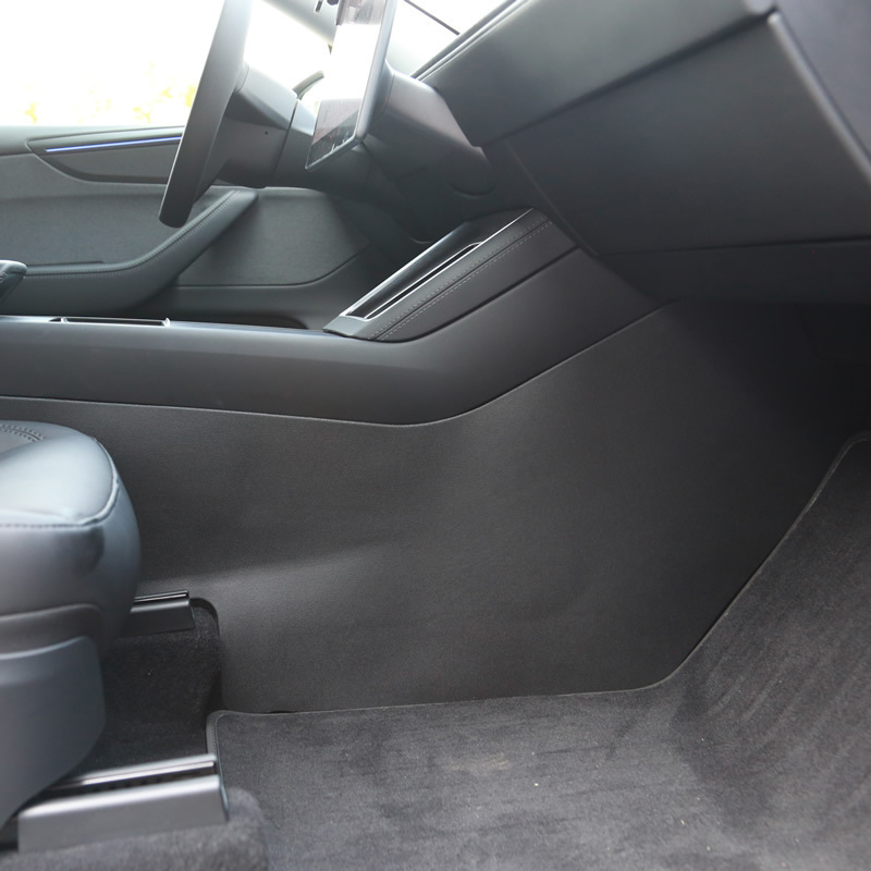 Suitable for Tesla Model Y Center Console Anti-Kick Pad Version 3, Side Panels with Full Suede Protection Accessories, Seat Back