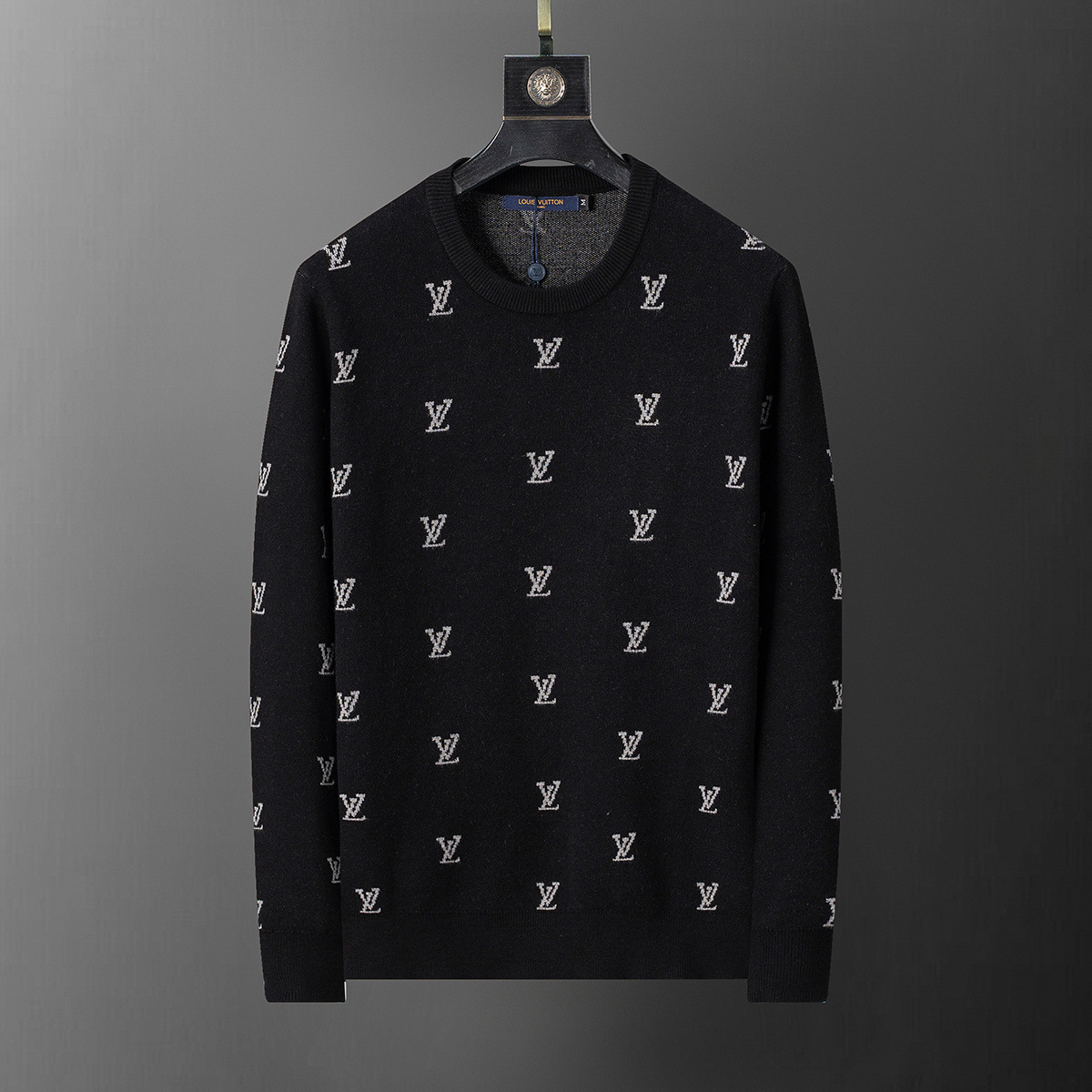High-quality cross-border 2025 chaqueta de punto chaqueta suéter de manga larga temperamento masculino un cabello