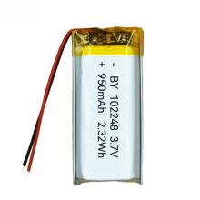 ��о102248�ۺ���﮵��3.7V950mAh �г���¼�� �ֵ�Ͳ ҽ���豸