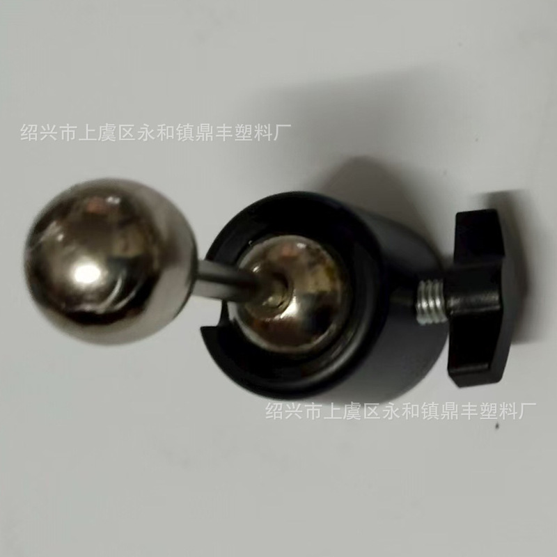迷你360度金属万向小云台 直播补光灯旋转云台热靴三脚架摄影配件|undefined