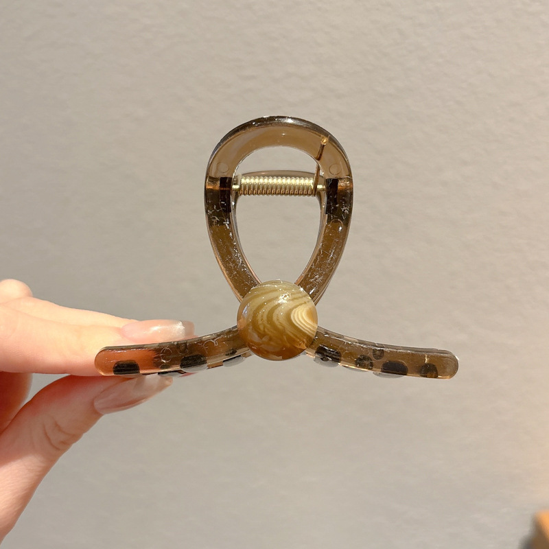 卡子批发头饰夹子发夹女蝴蝶结可爱气质发饰发卡半扎发小香风抓夹|undefined