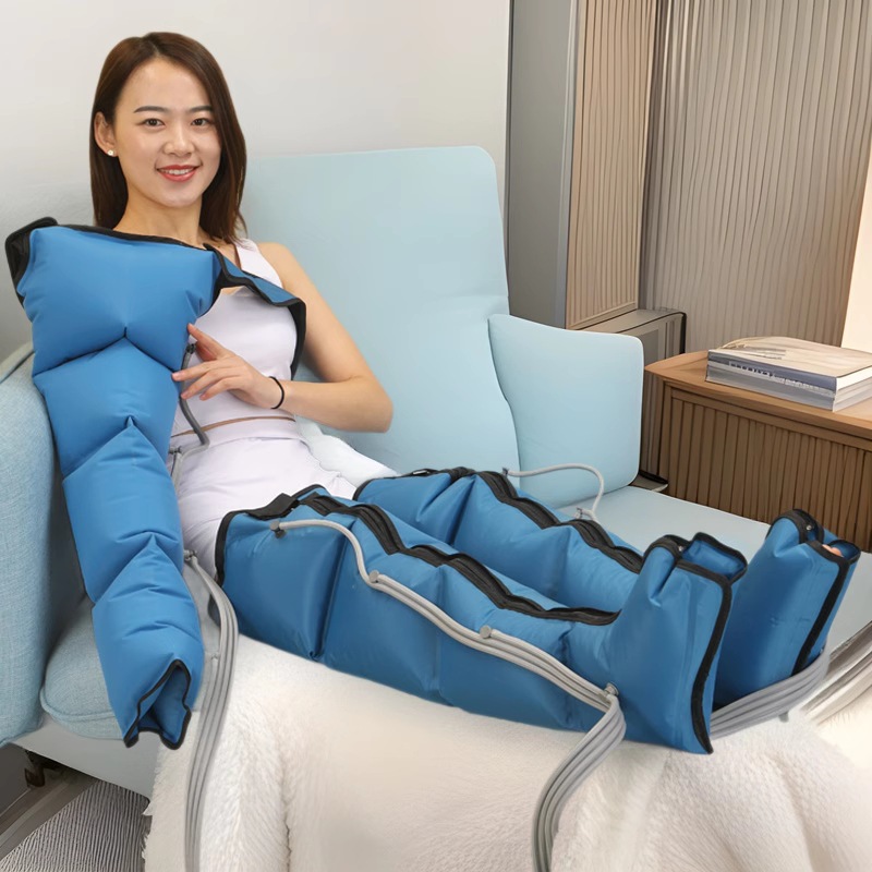 Manufacturers in stock air wave pressure massager varicose veins leg pneumatic massager arm leg foot massage machine