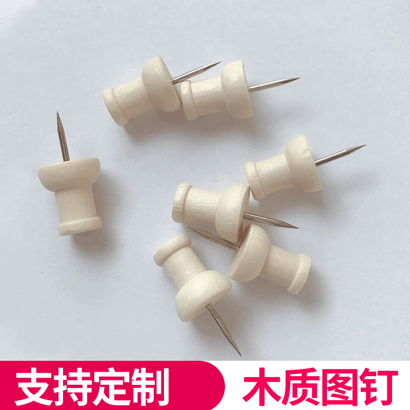 Solid Wood Color I-Nail Office Painting Art Supplies Log Felt Wall Cork Board Press Nail Wooden Pin Solid Wood Color I-Nail Office Painting Art Supplies Log Felt Wall Cork Board Press Nail Wooden Pin