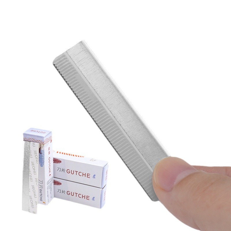 Soporte para Depiladora de Cejas al por Mayor, Cuchilla para Depiladora de Cejas de Acero Inoxidable, Herramienta de Belleza con Peine para Cejas