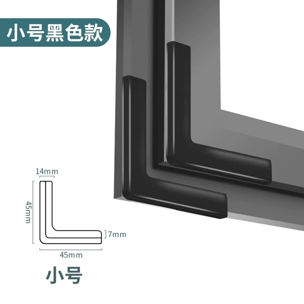 Black window type [acrylic sticker]