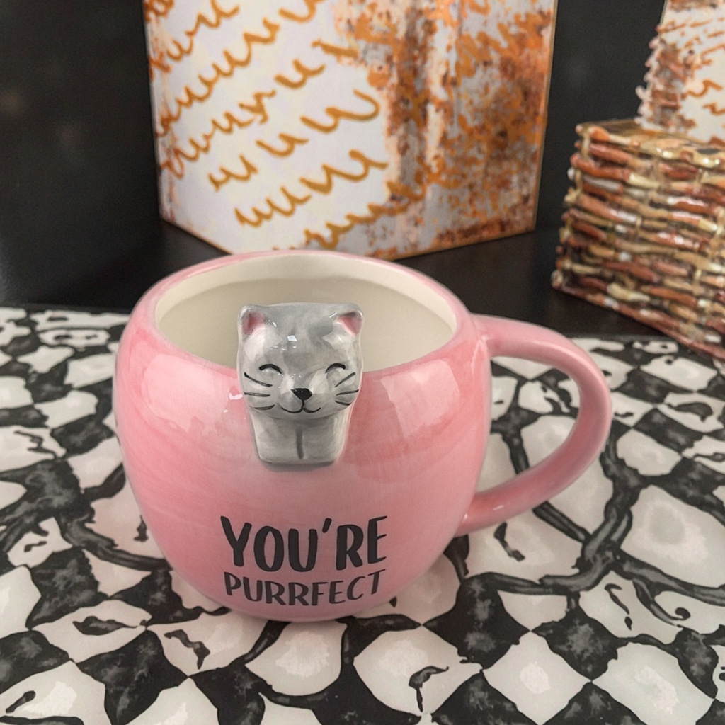 Tazas de cerámica transfronterizas de café de leche de desayuno tazas 3D tazas de oficina tazas de vida en el hogar pequeñas tazas de libro rojo recomendadas