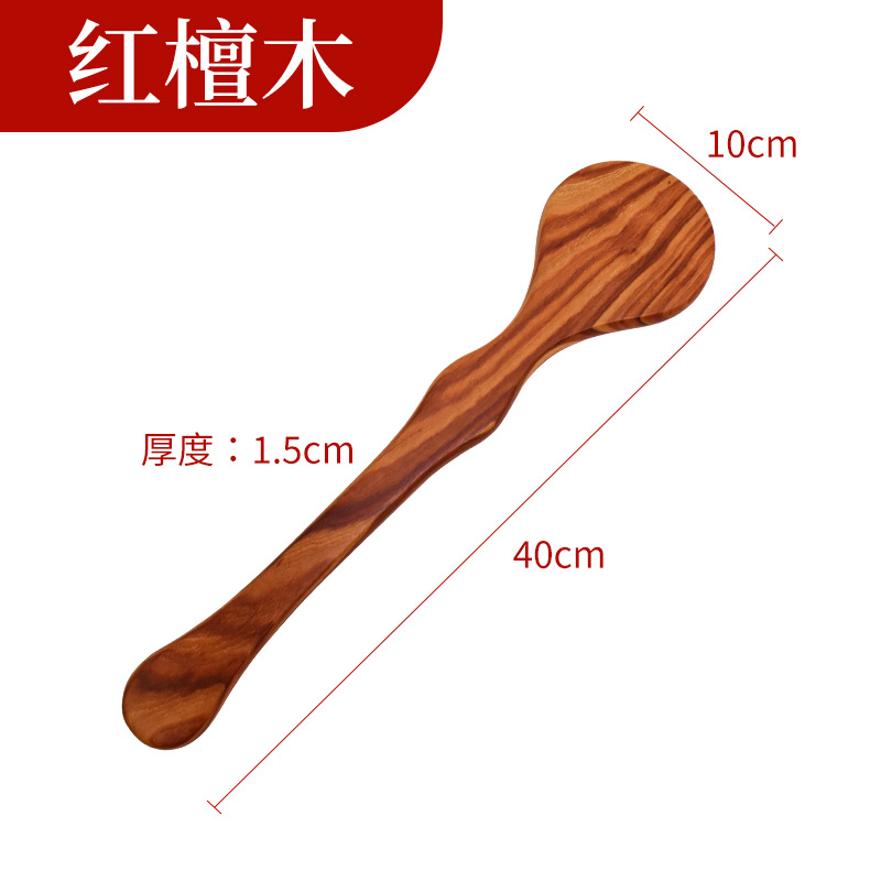 madera de alta gama palpitación de sándalo, placa de masaje de madera, masaje de meridianos, puntos de acupuntura golpeando la espalda, masaje espeso, palpitación de masaje de ocho barras de masaje virtuosas