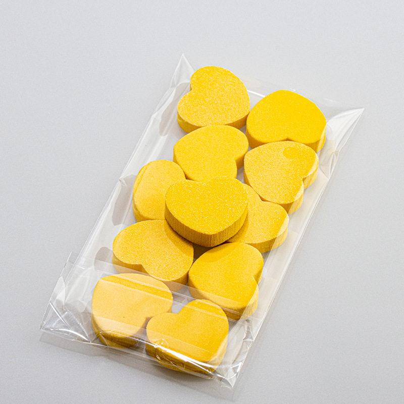 노란색 10개(접착식 가방 포함)