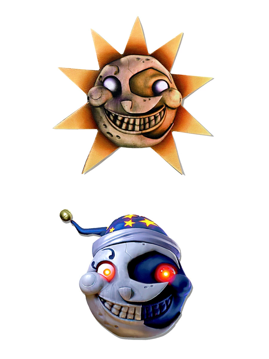 Хэллоуинский костюм для косплея YSundrop Fnaf Moon Sun финальный босс, цельность/боди-сюит с уязвимостью безопасности