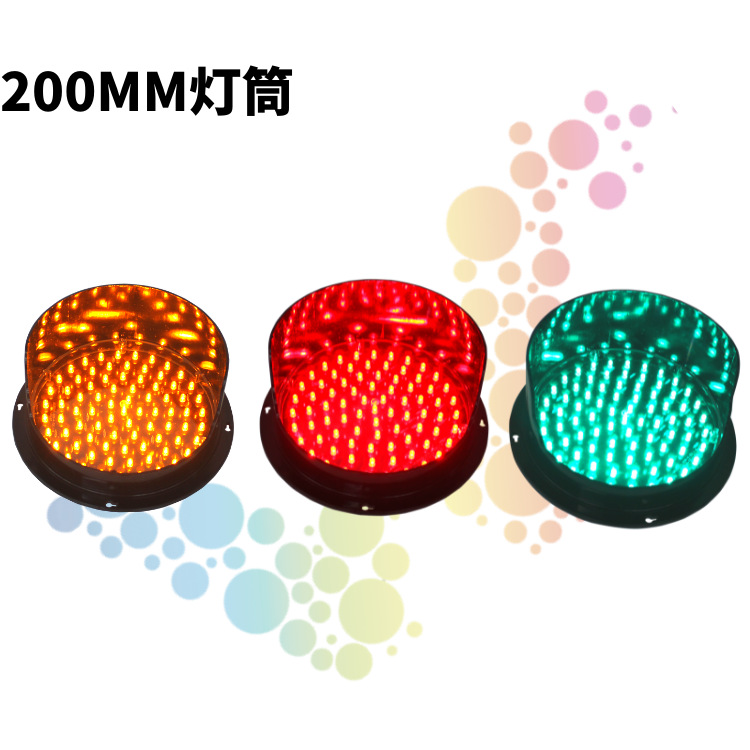 Shenzhen fábrica LED luz de advertencia pequeño indicador de soporte de la lámpara enseñanza construcción de tres colores señal de tráfico semáforo