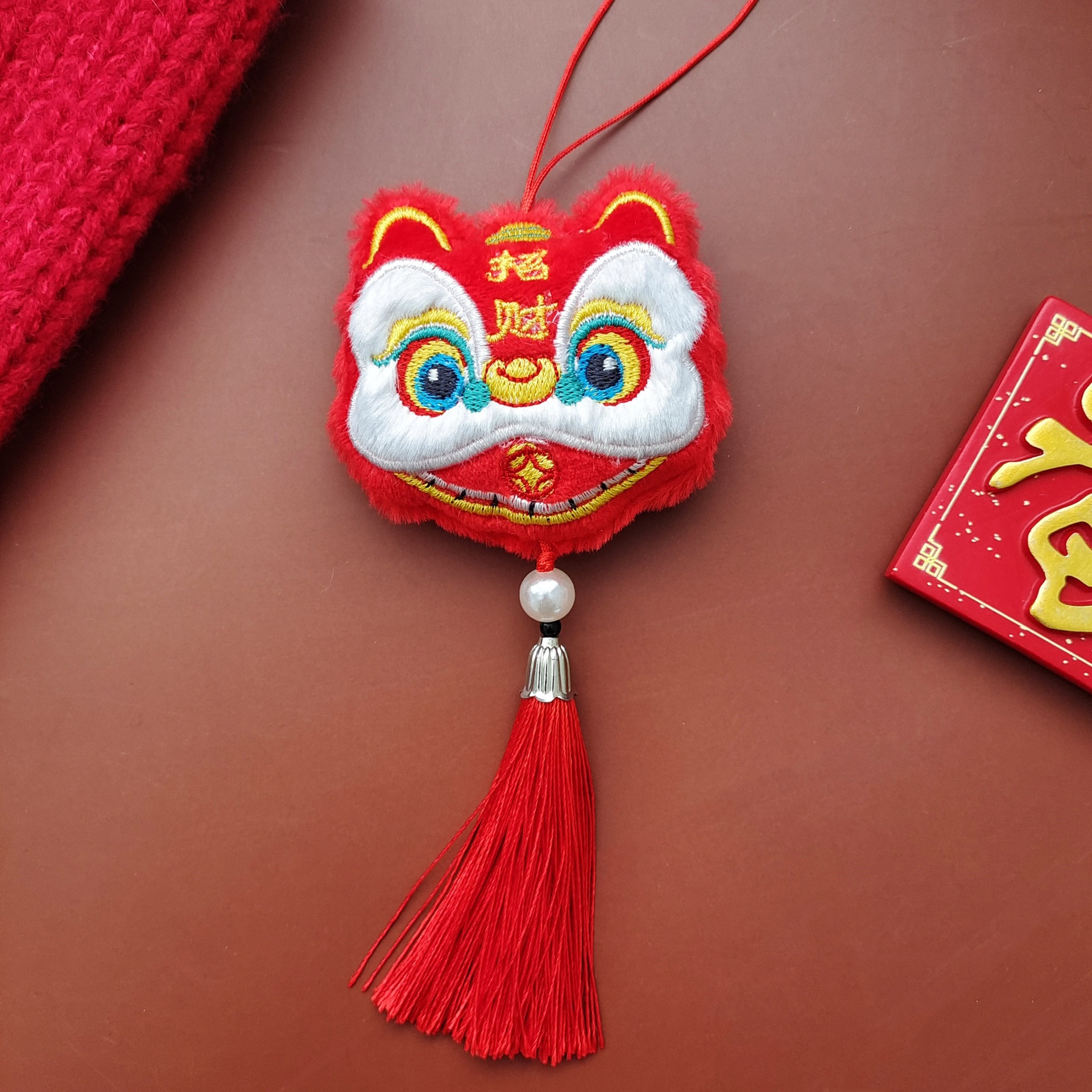 original new year tassel xingshi doll pendant cute plush national style doll accessories bag decoration pendant
