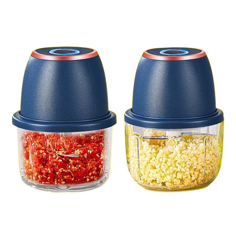无线电动蒜泥器打蒜器捣蒜打蒜辣椒蘸料厨房家用绞肉机小型|undefined