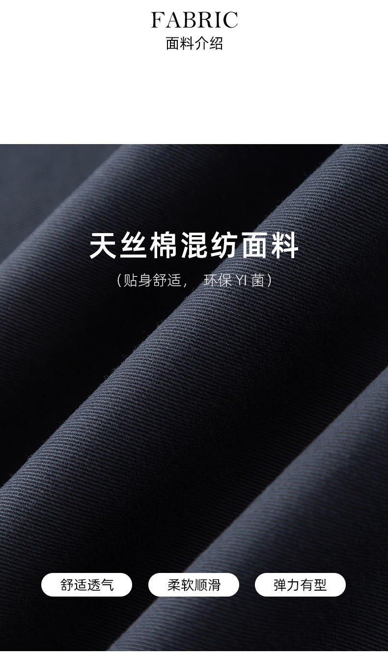 Quần harem nữ ống rộng lưng cao dài 9 phần chất liệu cotton Tencel — Màu xám be chi tiết 12