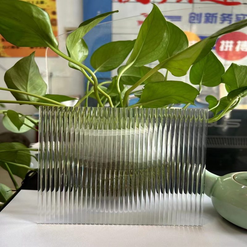 厂家直销石头纹亚克力彩色条纹有机板加工长虹板气泡板雕刻贝壳纹