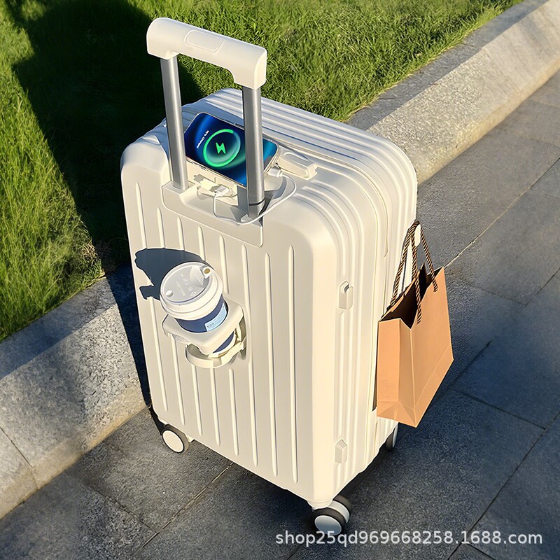 2025 New Popular College Student Suitcase, Sturdy and Durable Oversized Password Box, Small Trolley Box